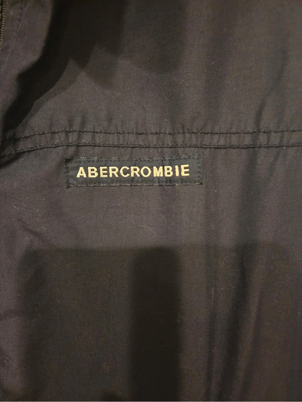 Abercrombie Men's Navy Zip-Up Vest